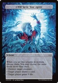 I Will Savor Your Agony (Full Art) - Archenemy: Duskmourn - Magic: The Gathering card