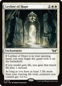Leyline of Hope - Duskmourn: House of Horror - Magic: The Gathering card