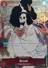 Brook (English Version 1st Anniversary Set) - One Piece Promotion Cards - One Piece Card Game card