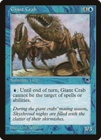 Giant Crab - Tempest - Magic: The Gathering card