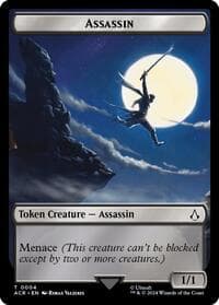 Assassin Token - Universes Beyond: Assassin's Creed - Magic: The Gathering card