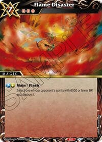 Flame Disaster - Strangers in the Sky - Battle Spirits Saga card