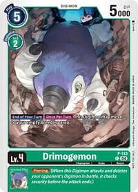 Drimogemon - P-143 (Store Tournament 2024 Jul. - Sep. Participation Pack) - Digimon Promotion Cards - Digimon Card Game card