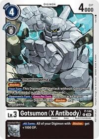 Gotsumon (X Antibody) - P-144 (Store Tournament 2024 Jul. - Sep. Participation Pack) - Digimon Promotion Cards - Digimon Card Game card