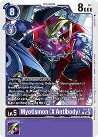 Myotismon (X Antibody) - P-145 (Store Tournament 2024 Jul. - Sep. Participation Pack) - Digimon Promotion Cards - Digimon Card Game card