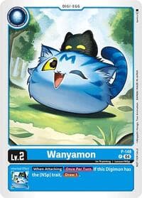 Wanyamon - P-148 (Store Tournament 2024 Jul. - Sep. Participation Pack) - Digimon Promotion Cards - Digimon Card Game card
