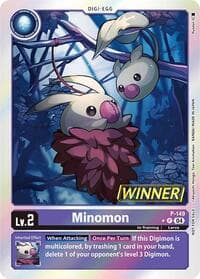 Minomon - P-149 (Store Tournament 2024 Jul. - Sep. Winner Pack) - Digimon Promotion Cards - Digimon Card Game card