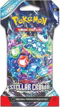 Stellar Crown Sleeved Booster Pack - SV07: Stellar Crown - Pokemon card