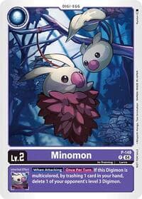 Minomon - P-149 (Store Tournament 2024 Jul. - Sep. Participation Pack) - Digimon Promotion Cards - Digimon Card Game card
