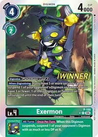 Exermon - P-150 (Store Tournament 2024 Jul. - Sep. Winner Pack) - Digimon Promotion Cards - Digimon Card Game card