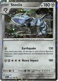 Steelix - 125/182 (Cosmos Holo) - Miscellaneous Cards & Products - Pokemon card