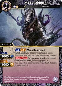 Mezu Demon - Strangers in the Sky - Battle Spirits Saga card