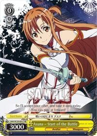 Asuna - Start of the Battle - Sword Art Online Chronicle Set - Weiss Schwarz card