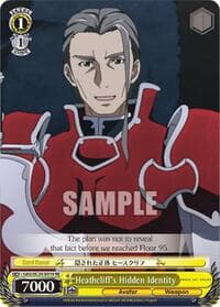 Heathcliff's Hidden Identity - Sword Art Online Chronicle Set - Weiss Schwarz card