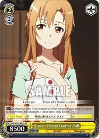 Asuna's Veteran Cooking Skill - Sword Art Online Chronicle Set - Weiss Schwarz card