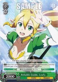 Reliable Guide, Leafa - Sword Art Online Chronicle Set - Weiss Schwarz card