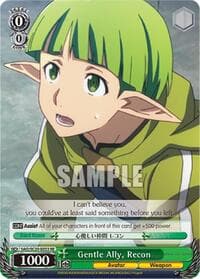 Gentle Ally, Recon - Sword Art Online Chronicle Set - Weiss Schwarz card