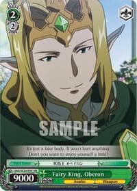 Fairy King, Oberon - Sword Art Online Chronicle Set - Weiss Schwarz card