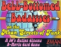 Bell-Bottomed Badasses on the Mean Streets of Funk Card Game - Z-Man Games - Boardgames card