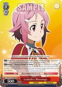 Lisbeth's Blessings - Sword Art Online Chronicle Set - Weiss Schwarz card