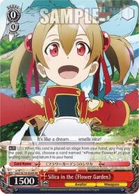 Silica in the Flower Garden - Sword Art Online Chronicle Set - Weiss Schwarz card