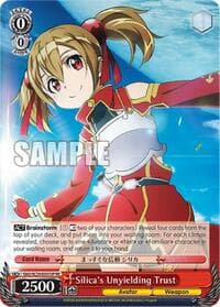 Silica's Unyielding Trust (SP) - Sword Art Online Chronicle Set - Weiss Schwarz card