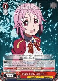Mace User, Lisbeth - Sword Art Online Chronicle Set - Weiss Schwarz card