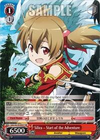 Silica - Start of the Adventure - Sword Art Online Chronicle Set - Weiss Schwarz card