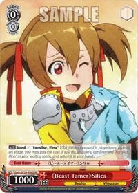Beast Tamer Silica - Sword Art Online Chronicle Set - Weiss Schwarz card