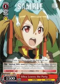 Silica Leaves the Party - Sword Art Online Chronicle Set - Weiss Schwarz card