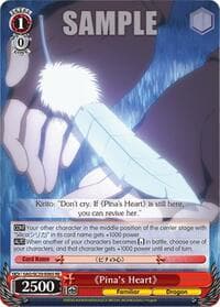 Pina's Heart - Sword Art Online Chronicle Set - Weiss Schwarz card