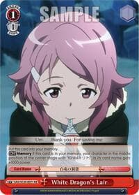 White Dragon's Lair - Sword Art Online Chronicle Set - Weiss Schwarz card