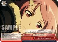 Seeking Warmth - Sword Art Online Chronicle Set - Weiss Schwarz card