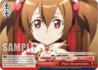 Pina's Resurrection - Sword Art Online Chronicle Set - Weiss Schwarz card
