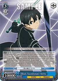 "Black Swordsman" Kirito - Sword Art Online Chronicle Set - Weiss Schwarz card