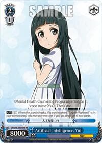 Artificial Intelligence, Yui - Sword Art Online Chronicle Set - Weiss Schwarz card