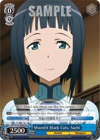 Moonlit Black Cats, Sachi - Sword Art Online Chronicle Set - Weiss Schwarz card