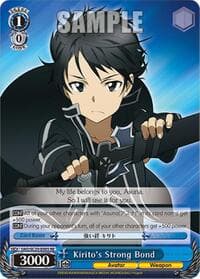 Kirito's Strong Bond - Sword Art Online Chronicle Set - Weiss Schwarz card