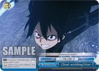 Dual-wielding User - Sword Art Online Chronicle Set - Weiss Schwarz card