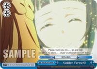Sudden Farewell - Sword Art Online Chronicle Set - Weiss Schwarz card