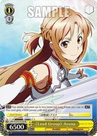 "Lead Group" Asuna (SP) - Sword Art Online Chronicle Set - Weiss Schwarz card