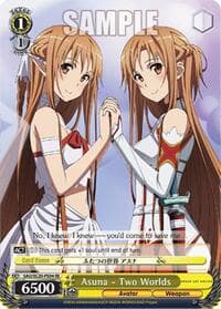 Asuna - Two Worlds - Sword Art Online Chronicle Set - Weiss Schwarz card
