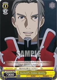 Heathcliff's Hidden Identity (TD) - Sword Art Online Chronicle Set - Weiss Schwarz card
