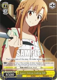 Asuna's Veteran Cooking Skill (TD) - Sword Art Online Chronicle Set - Weiss Schwarz card