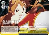 Star Splash (TD) - Sword Art Online Chronicle Set - Weiss Schwarz card