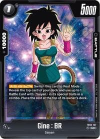 Gine : BR - Raging Roar - Dragon Ball Super: Fusion World card