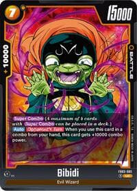 Bibidi - Raging Roar - Dragon Ball Super: Fusion World card