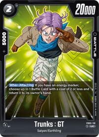 Trunks : GT - FB03-118 - Raging Roar - Dragon Ball Super: Fusion World card