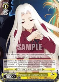 Puppet of Einzbern, Irisviel - Fate/Zero Chronicle Set - Weiss Schwarz card