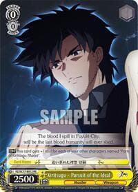 Kiritsugu - Pursuit of the Ideal - Fate/Zero Chronicle Set - Weiss Schwarz card